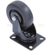 Rotila 100mm mobila tip D - Neagra